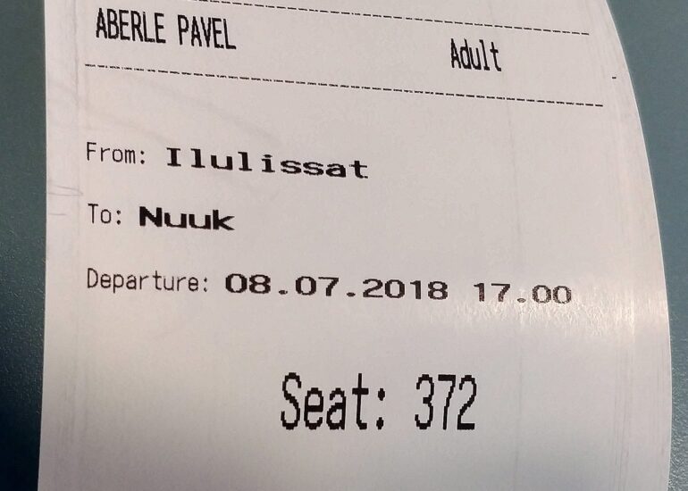 Vyplováme z Ilulissatu